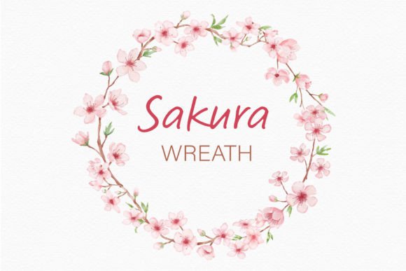 Floral Wreath Watercolor Round Frame PNG: A Design Asset for Every Creator
